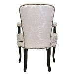 Кресло c растительным орнаментом Aubrey Classical Armchair beige jacquard варинант исполнения - 2 | Loft Concept в Воронеже
