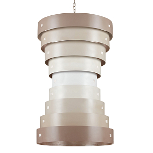 Люстра фигурная из 9-ти широких колец Alternating Rings