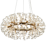 Круглая подвесная люстра Crystal Dandelions Chandelier варинант исполнения - 1 | Loft Concept в Воронеже