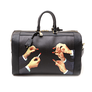 Сумка-дафл Seletti Lipsticks Black