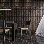 Гипсовая 3D панель с принтографией PM-26 варинант исполнения - 3 | Loft Concept в Воронеже