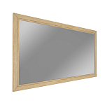 Зеркало прямоугольное с классической деревянной рамой Harper Line варинант исполнения - 2 | Loft Concept в Воронеже