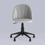 Мягкое компьютерное кресло Venus Grey варинант исполнения - 3 | Loft Concept в Воронеже