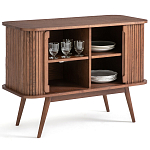 Низкий буфет с 2-мя раздвижными дверцами Toinette Light Cupboard варинант исполнения - 5 | Loft Concept в Воронеже