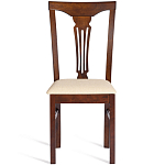 Стул деревянный с узором ручной работы Espresso варинант исполнения - 7 | Loft Concept в Воронеже