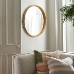 Зеркало круглое в раме из ротанга Wickerwork варинант исполнения - 6 | Loft Concept в Воронеже