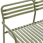 Скамья из алюминия Mack Metal Bench Green варинант исполнения - 4 | Loft Concept в Воронеже