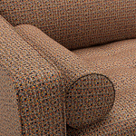 Мебельная ткань Шенилл терракотовый цвет 142 см T4-58 варинант исполнения - 7 | Loft Concept в Воронеже