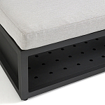 Садовый диван на каркасе из алюминия Petro варинант исполнения - 3 | Loft Concept в Воронеже