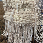 Вязанное панно для ресторана WINTER варинант исполнения - 3 | Loft Concept в Воронеже