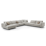 Современная модульная система мягкой мебели Zartаrn 6-ти местный угловой диван варинант исполнения - 1 | Loft Concept в Воронеже