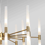 Люстра подвесная с 20-ю цилиндрическими матовыми плафонами Delta Light варинант исполнения - 3 | Loft Concept в Воронеже