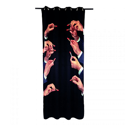 Штора Seletti Lipstick Black