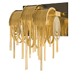 Бра с перфорированными металлическими дугами и цепочками 22 см Atlantis Chain варинант исполнения - 5 | Loft Concept в Воронеже