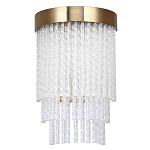 Бра с прозрачными стеклянными трубочками и металлическим основанием Nembus варинант исполнения - 1 | Loft Concept в Воронеже