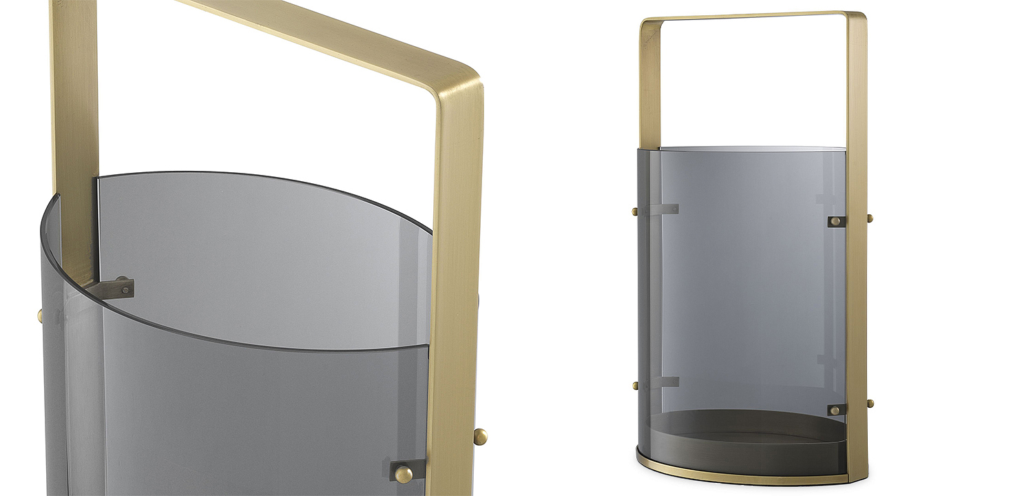 Подсвечник Eichholtz Hurricane Reid S Brass Подсвечник Eichholtz Hurricane Reid S Brass - Loft-Concept в Воронеже