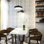 Гипсовая 3D панель с принтографией PM-20 варинант исполнения - 3 | Loft Concept в Воронеже