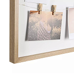 Рамка для фото с подсветкой c 6-ю деревянными прищепками в комплекте Photo Backlight варинант исполнения - 3 | Loft Concept в Воронеже