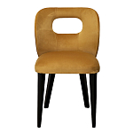 Стул велюровый горчичный Verified варинант исполнения - 2 | Loft Concept в Воронеже