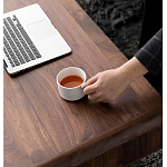 Кофейный стол из массива дерева с выдвижными ящиками Coffee Walnut Table варинант исполнения - 4 | Loft Concept в Воронеже