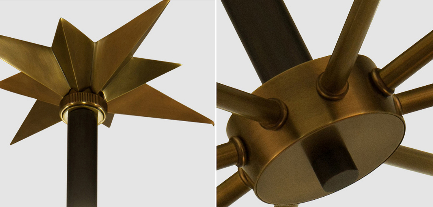 Люстра Base Star Chandelier Люстра Base Star Chandelier - Loft-Concept в Воронеже
