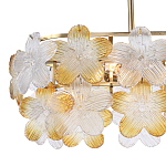 Люстра овальная с цветочными мотивами Light Floral Glow варинант исполнения - 5 | Loft Concept в Воронеже