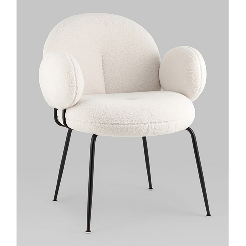 Стул Nina белый Белый Черный в Воронеже | Loft Concept 