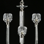 Люстра с 8-ю лампами и гранеными стеклянными плафонами Prism Gala варинант исполнения - 9 | Loft Concept в Воронеже