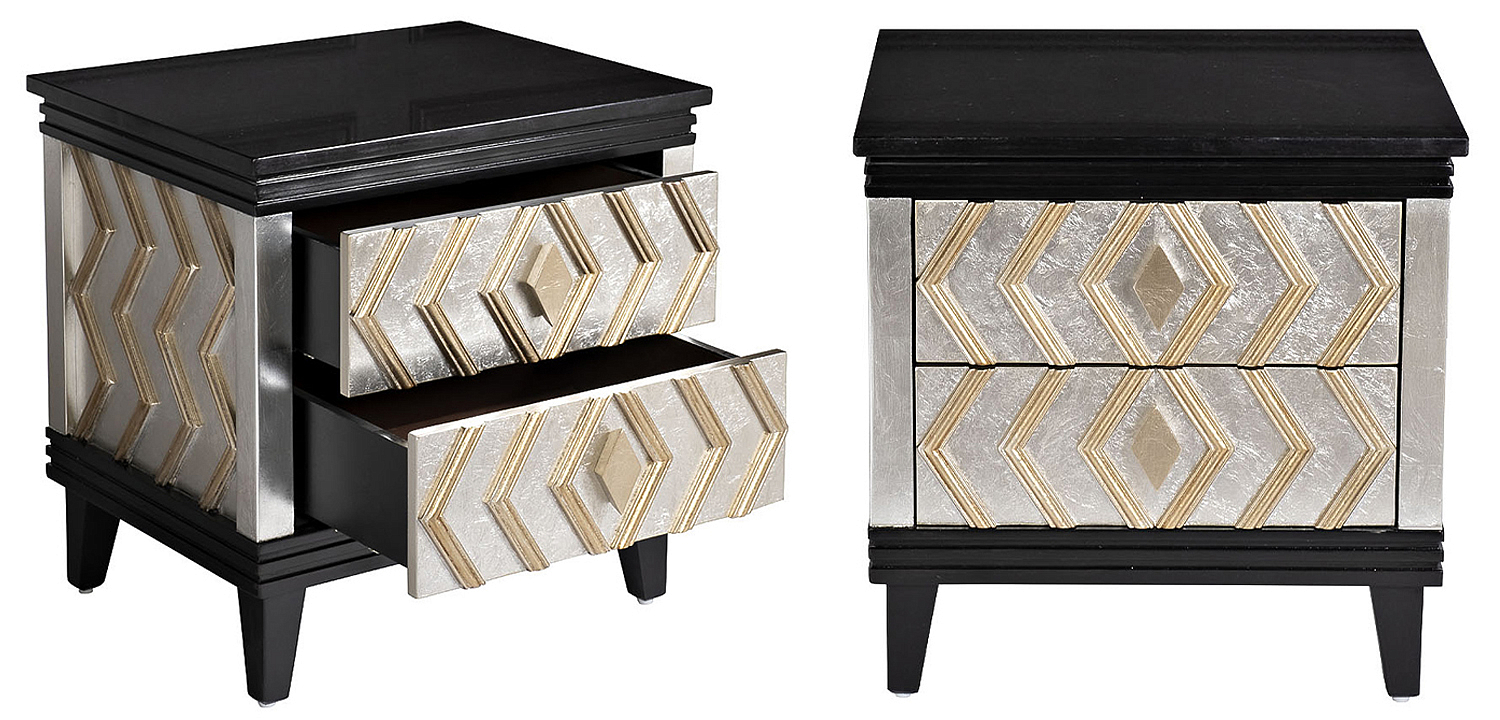 Тумба с каменной столешницей Birgit Nightstand Тумба с каменной столешницей Birgit Nightstand - Loft-Concept в Воронеже