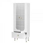 Витрина белая двухдверная с ящиком Expanses of Beauty варинант исполнения - 2 | Loft Concept в Воронеже