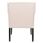 Кресло Addison Chic Armchair beige flax варинант исполнения - 2 | Loft Concept в Воронеже