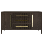 Буфет Primo с тремя ящиками и двумя фасадами Темный орех варинант исполнения - 9 | Loft Concept в Воронеже