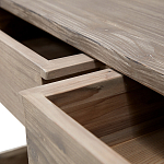 Консоль деревянная с ящиками Wood Jordan Console Table варинант исполнения - 5 | Loft Concept в Воронеже