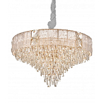 Люстра с каскадом из прозрачного хрусталя Constant Sparks варинант исполнения - 8 | Loft Concept в Воронеже