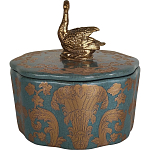 Фарфоровая шкатулка Swan Lake варинант исполнения - 2 | Loft Concept в Воронеже