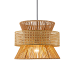 Подвесной светильник с абажуром из натуральных материалов Light Inside the Cell варинант исполнения - 1 | Loft Concept в Воронеже