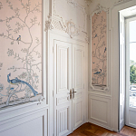 Обои ручная роспись Earlham Almost Mauve варинант исполнения - 4 | Loft Concept в Воронеже