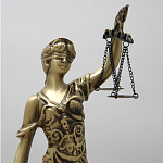 Статуэтка бронзовая Фемида Bronze Goddess варинант исполнения - 1 | Loft Concept в Воронеже