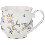 Кружка из фарфора с цветочным принтом 480 мл Tea Flower Set варинант исполнения - 1 | Loft Concept в Воронеже