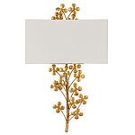 Бра с прямоугольным абажуром и каркасом в виде лепестков клевера Hanging Clover варинант исполнения - 3 | Loft Concept в Воронеже