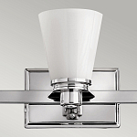 Бра для ванных комнат с белыми стеклянными конусными плафонами Hinkley варинант исполнения - 2 | Loft Concept в Воронеже