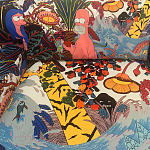 Мебельная ткань Велюр Simpsons in Paradise Т4-88 варинант исполнения - 1 | Loft Concept в Воронеже