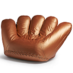 Дизайнерское кожаное кресло в форме руки Poltronova Joe Gold  Armchair варинант исполнения - 3 | Loft Concept в Воронеже