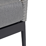 Кресло уличное темно-серое Street Bliss варинант исполнения - 5 | Loft Concept в Воронеже