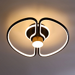 Потолочный светильник черного цвета круглой формы Luke Lampco Tracer Lamp варинант исполнения - 3 | Loft Concept в Воронеже