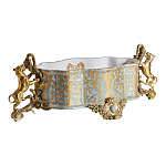 Чаша с орнаментом на бронзовых ножках в виде львов Eden Garden варинант исполнения - 1 | Loft Concept в Воронеже