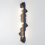 Бра вертикальное с черными кругами и квадратами Gravyura варинант исполнения - 5 | Loft Concept в Воронеже