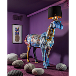 Большой Торшер Лошадь с ручной авторской росписью Feral Stallion варинант исполнения - 1 | Loft Concept в Воронеже