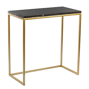 Консоль Quadrilateral Base чёрный мрамор