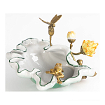 Чаша фигурная с обитателями леса и цветами Eden Garden варинант исполнения - 4 | Loft Concept в Воронеже